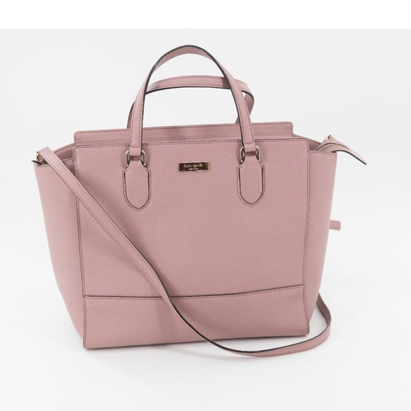kate spade Handbags - Kate Spade Hadlee Laurel Way Dusty Peony Leather Handbag